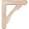 Ekena Millwork Olympic Craftsman Smooth Bracket w/ Offset Brace, Douglas Fir, 7 1/2"W x 32"D x 36"H BKT0806X32X36OLY04SDF - alternate 3